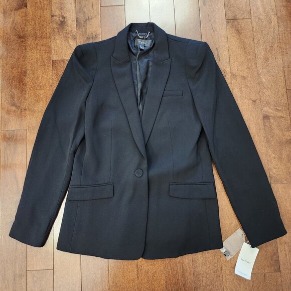Mango women's black blazer in size small - Picture 1 of 12